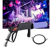 confetti cannon machine CO2 Cannon Fog Machine, Handheld CO2 Fog Gun, DJ Effects Smoke Machine,with RGB LED Lighting And 3M Hose,for DJ Disco Parties Live Show Bar Wedding