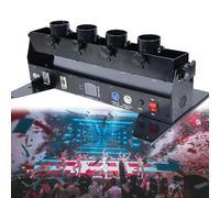 Confetti Cannon Machine Confetti Launcher Machine Cannon, with DMX512 & Remote Control Effects and Wireless DMX Control for Party Wedding