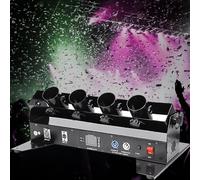 Confetti Cannon Machine Launcher 4 Shot Double Shot Streamer Electric DMX Remote