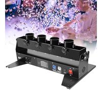 Confetti Cannon Machine Launcher Electric Portable 4-Shot Professional DJ for Stage Weddings Parties etc.