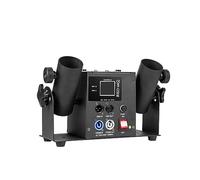 Confetti Cannon, Spain Stock Double Shot Streamer Launcher Remote Control 2 Head Confetti Machine For Wedding Party Celebration Stage Effects(No Recharge)