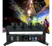 Confetti Cannons Launcher Machine Cannon Electric Streamer 4 Shoots Multicolor Party for Weddings, Birthdays Party Celebrations
