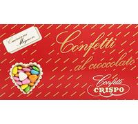 Confetti Crispo al Cioccolato Cuoricini Mignon Colorati kg.1