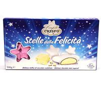 CONFETTI CRISPO | Stelle della Felicità Perlate | ROSA | 500 gr