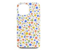 Confetti Dots-Multi-color Whimsical Dots on White Case for iPhone 13 Pro Max