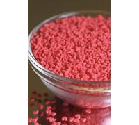 Confetti Heart Sprinkles - Halal, Vegetarian, Vegan, Kosher, Gluten Free Sprinkles (Red)