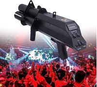 Confetti Launcher,Electric Confetti Cannon, Confetti Jet Gun, Handheld Stage Effect LED Machine Effect Machine Confetti Jet For Halloween。