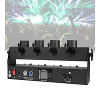 Confetti Launcher Machine Cannon Electric 4-Shot Rapid Fire, Professional Grade for DJ Performances Wedding Celebrations