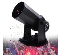 Confetti Launcher Machine Cannon Professional 1500W Electric Tubes Wireless Remote, for Event, Parties, Club, Wedding, Concerts,
