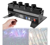 Confetti Launcher Machine, Electric 4 Head Confetti Effect for Wedding, Disco Show, Club, Stage Party Entertainment