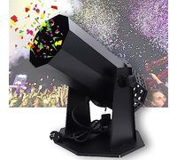 Confetti Launcher Machine Remote Control Confetti Cannon Wireless Confetti Machine Stage Atmosphere Remote Jet Height: 8-10m Halloween Christmas Stage Effect