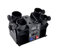 Confetti Machine 4 Head Electrical Confetti Paper Jet Machine DMX512 Control Power Con Wedding Celebrations Anniversary Create Stunning Visual Effects