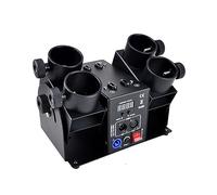 Confetti Machine, Confetti Streamer 120W Cannon Machine Electrical Control Fan Blower Electric 4 Pipe Paper Confetti Launcher Cannon