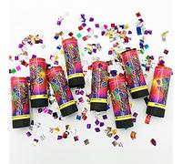 Confetti Poppers Cannons for Wedding Birthday Graduation Baby Shower Kids Fun Party Supplies Decorations and Favors (Colorful)