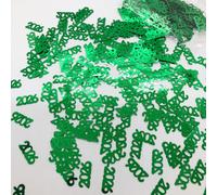 Confetti Year 2026 Green - 3 Half Oz Bags (1.5 oz) #7349 Q03