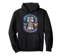 Confianza en Dios Psalms 56:3 Spanish Bible Verse Christian Pullover Hoodie