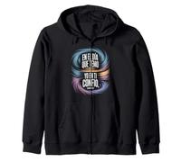 Confianza en Dios Psalms 56:3 Spanish Bible Verse Christian Zip Hoodie