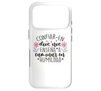 Confiar Dios nos enseña a caminar en humildad Case for iPhone 17 Pro