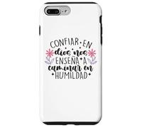 Confiar Dios nos enseña a caminar en humildad Case for iPhone 7 Plus/8 Plus