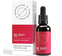 Confidence & Energy Booster - Natural, Ginseng Liquid Tincture for Confidence, Focus & Mood - Sexy Drops with Ashwagandha, Damiana Leaf, Rose Petal, Siberian Ginseng & Maca Root- 30ml, Blooming Blends