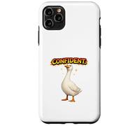 Confident Goose Attitude Retro Cartoon Design Case for iPhone 11 Pro Max
