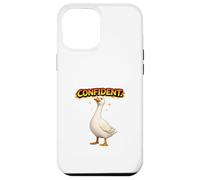 Confident Goose Attitude Retro Cartoon Design Case for iPhone 12 Pro Max