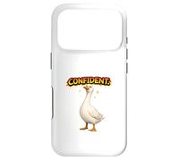 Confident Goose Attitude Retro Cartoon Design Case for iPhone 17 Pro