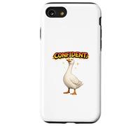 Confident Goose Attitude Retro Cartoon Design Case for iPhone SE (2020) / 7/8