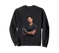 Confident Tattoo Artist Portrait Artwork Sweatshirt