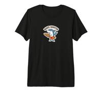 Confident Wave Hunter Shark Shaka Surf Beach Lifestyle Premium T-Shirt