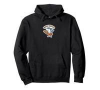 Confident Wave Hunter Shark Shaka Surf Beach Lifestyle Pullover Hoodie