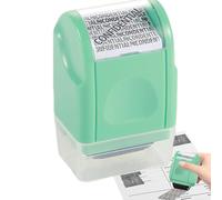 Confidential Document Stamp, Address Security Blocker, Identity Protection Roller for Banking, Accounting, Postal Delivery, Notary, Laundry, Business Everyday to Protect Against Identity Theft