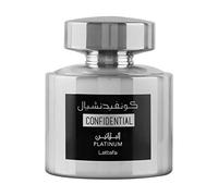 Lattafa Confidential Platinum Eau De Parfum Spray (Unisex) By Lattafa