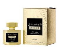 LATTAFA CONFIDENTIAL PRIVATE GOLD 100ML EAU DE PARFUM SPRAY BRAND NEW & SEALED