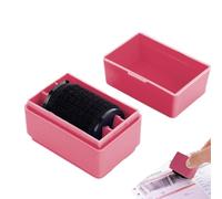 Confidential Stamp - Address Blocker Stamp - Identity Protection Roller Stamper - Stamp Roller - Wide Rolling Security Stamp - Black Out Roller for Privacy - Portable ID Protector Ink Roller