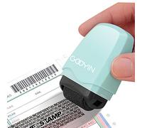 Confidential Stamp, Identity Protection Roller Stamp Data Defender, Express Privacy Random Code Photosensitive Applicator Identity ID Security Stamp, Address Blocker Anti-Theft & Privacy Safety