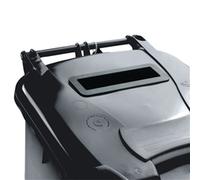 Confidential Waste Wheelie Bin 120 Litre Grey