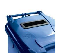 Confidential Waste Wheelie Bin 140 Litre Blue
