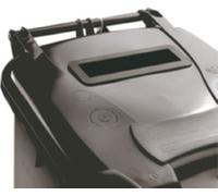 Confidential Waste Wheelie Bin 140 Litre Grey