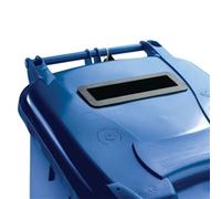 Confidential Waste Wheelie Bin 240 Litre Blue