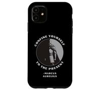 Confine Yourself To The Present Marcus Aurelius Stoic Case for iPhone 11