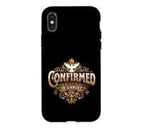 Confirmation 2026 Confirmed in Christ Holy Spirit Catholic Case for iPhone X/XS