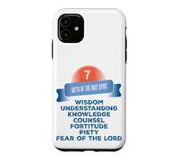 Confirmation 7 Gifts of the Holy Spirit Case for iPhone 11