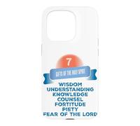 Confirmation 7 Gifts of the Holy Spirit Case for iPhone 15 Pro