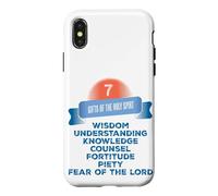 Confirmation 7 Gifts of the Holy Spirit Case for iPhone X/XS