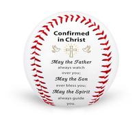 Confirmation Gifts for Boys Baseball Easter Basket Stuffers Catholic Confirmation Baseball Stuff for Boys 8-12 Teen Boy Girl Christian Faith Based Gifts Teen Boy Baseballs Accessories Birthday Gift