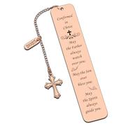 Confirmation Gifts for Teenage Girls Boys, Catholic Confirmation Gifts Bookmark for Teen Girls Boys, Confirmation Sponsor Gifts for Women Men, First Communion Gifts for Teens, Easter Gifts for Teens