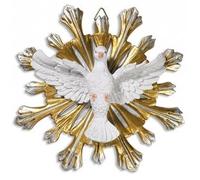 Confirmation Keepsake Gift Holy Spirit of God 7 Inch Wall Plaque Trinity Dove Statue