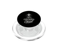 Confirmed in Christ Confirmation Vintage Catholic Jesus PopSockets PopGrip for MagSafe