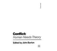 Conflict: Human Needs Theory (The Conflict Series)